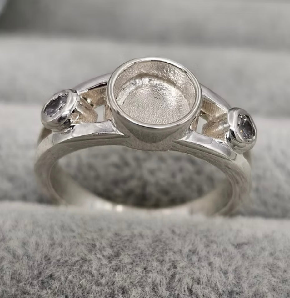 Round CZ Ring