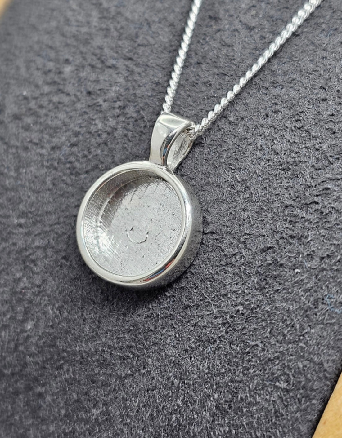 Thick 12mm Round Pendant