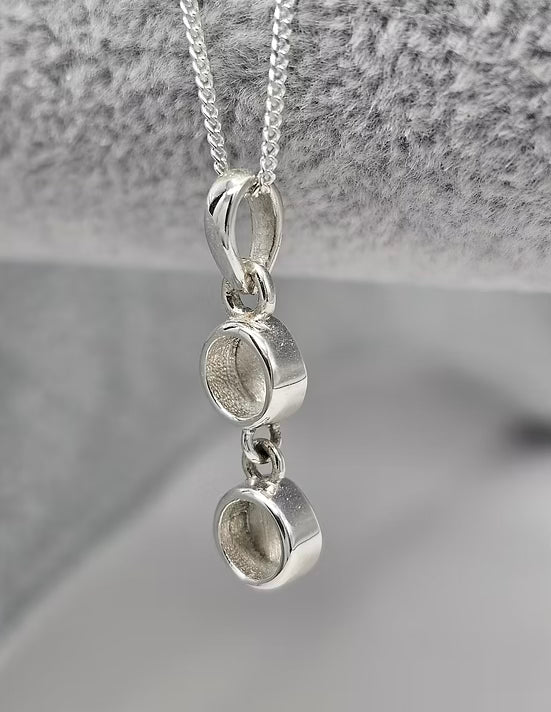 Double Round Pendant