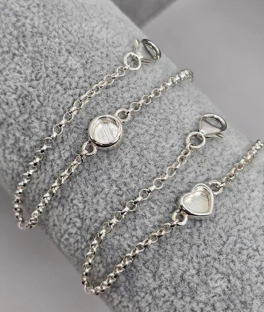 Circular or Heart Bracelet