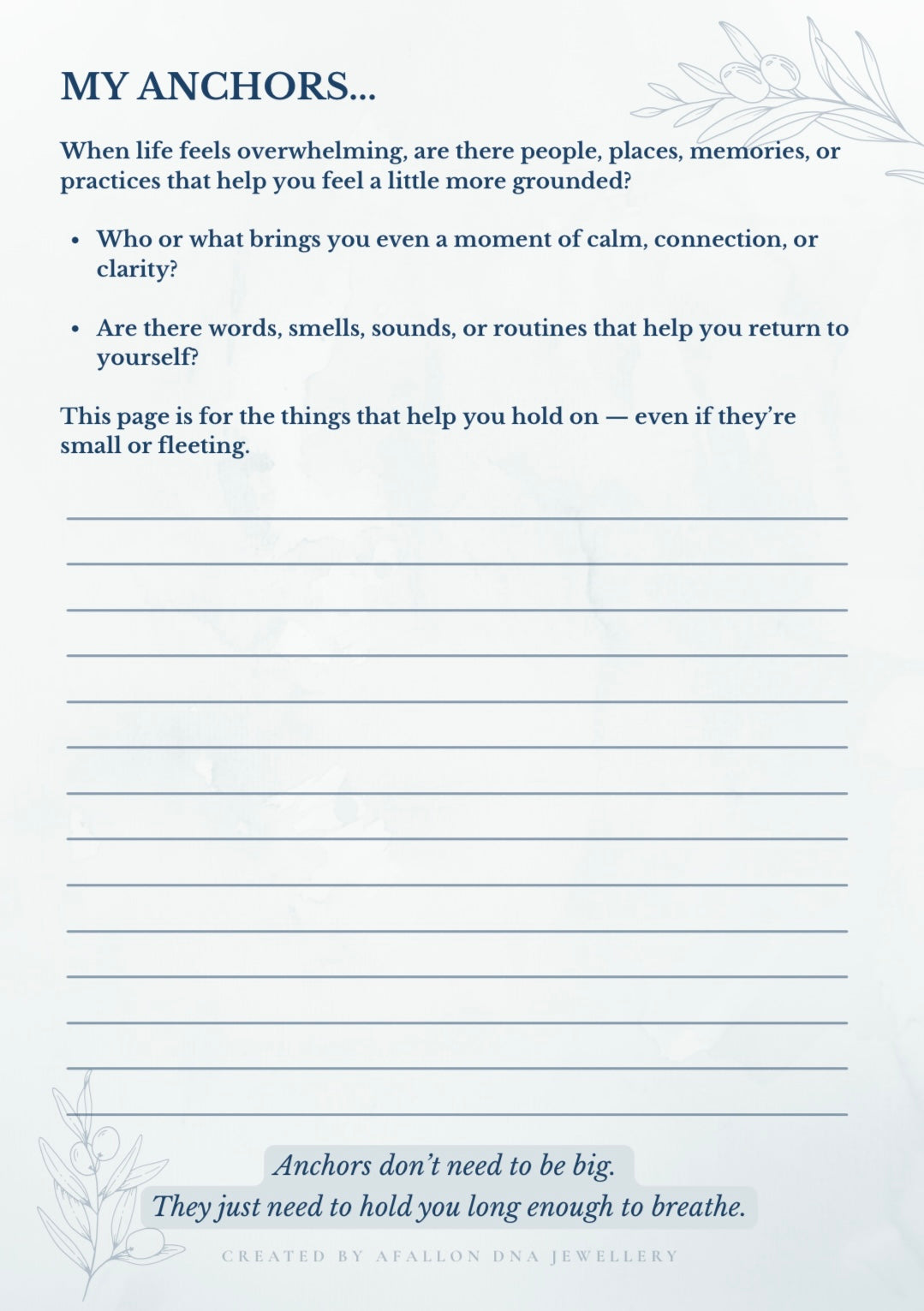 Paperback Post Traumatic Growth Journal – Gentle Prompts for Healing
