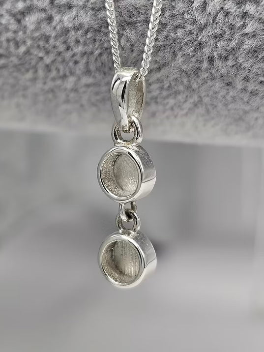 Double Round Pendant