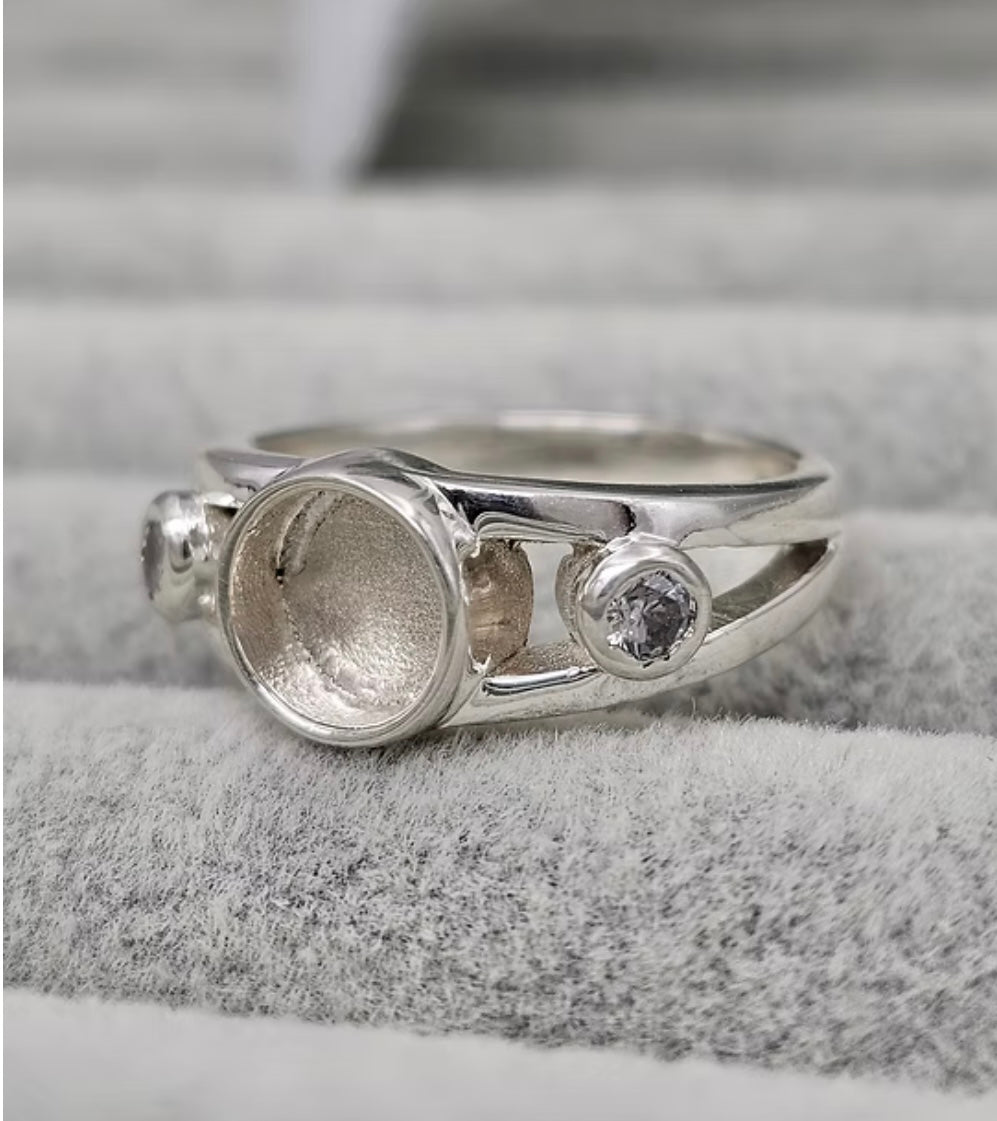 Round CZ Ring