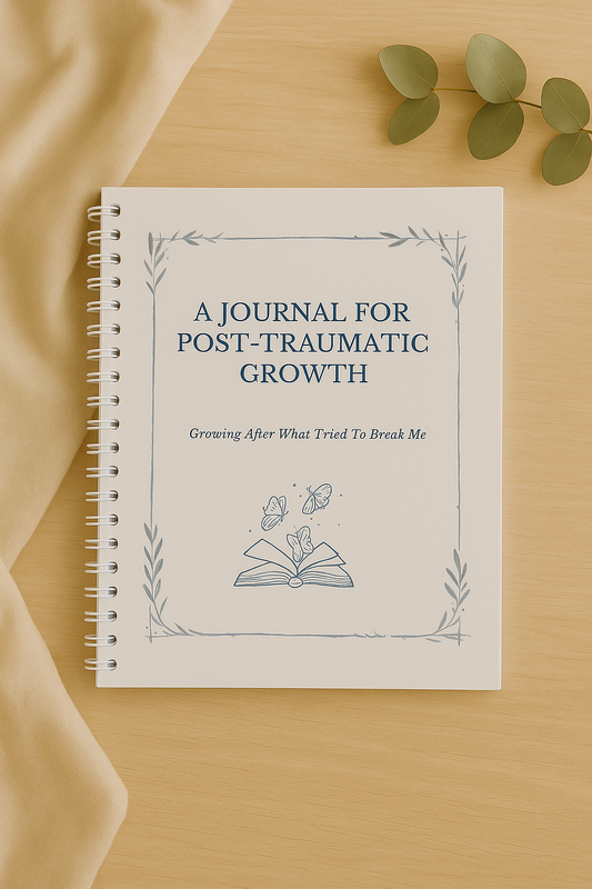 Paperback Post Traumatic Growth Journal – Gentle Prompts for Healing