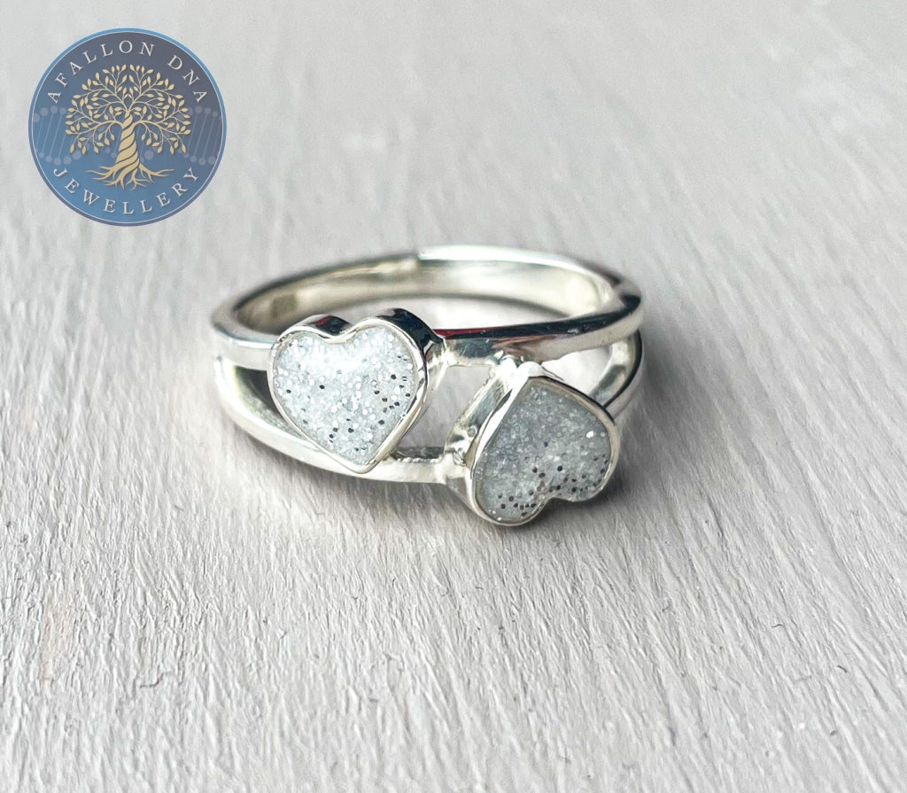 Double Heart Ring