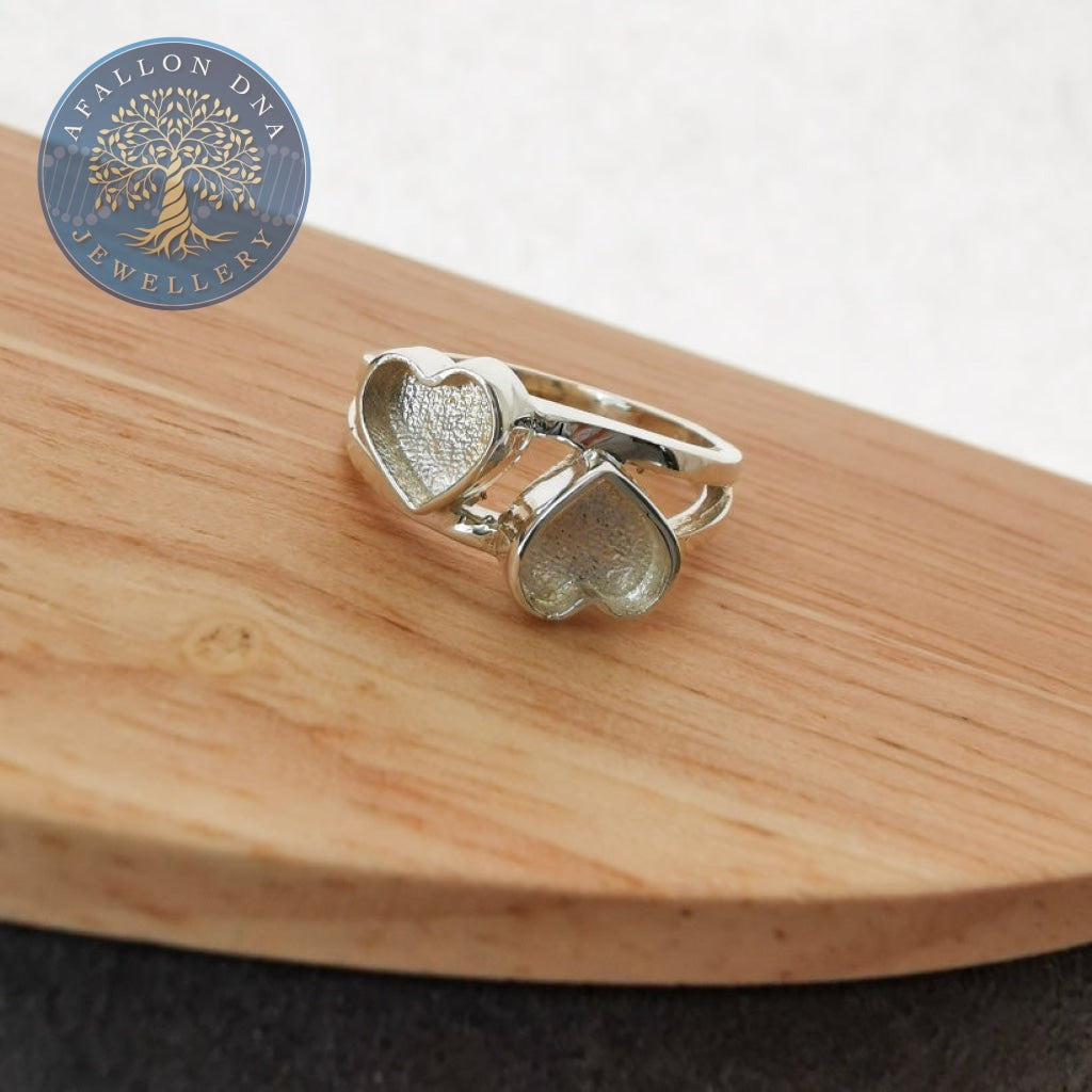 Double Heart Ring