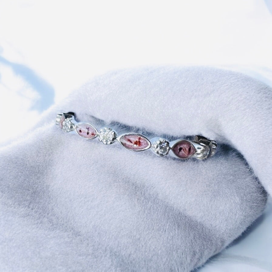 Eternity Crystal Marquise Ring