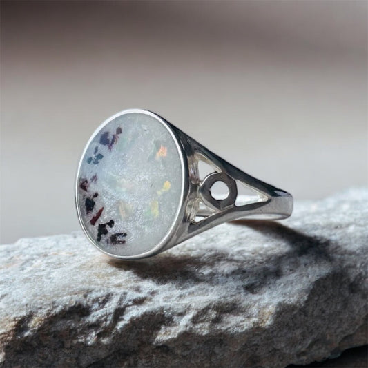 Celtic Design Oval Ring