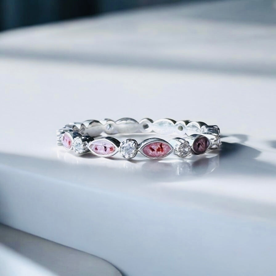 Eternity Crystal Marquise Ring