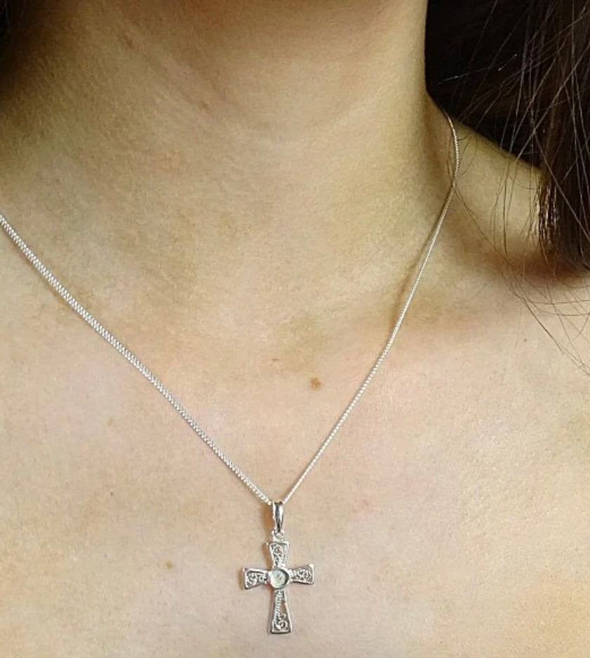Filigree Cross Pendant