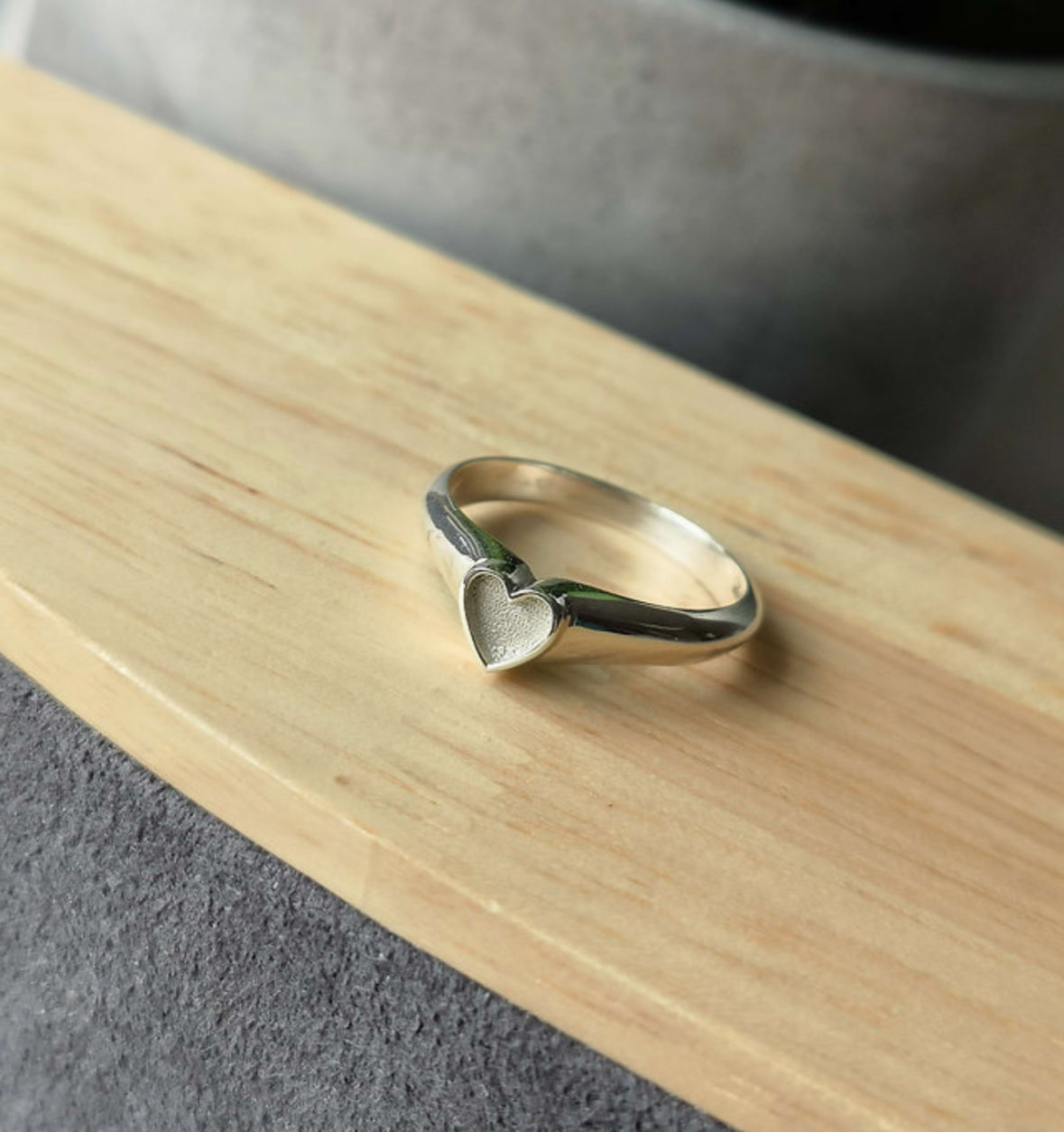 Heart Signet Ring