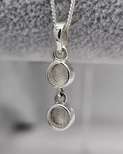 Double Round Pendant