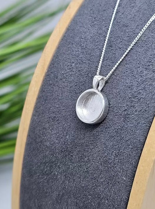 Thick 12mm Round Pendant