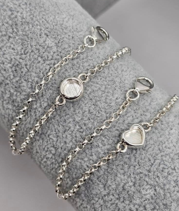 Circular or Heart Bracelet