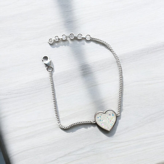 Engravable Heart Bracelet