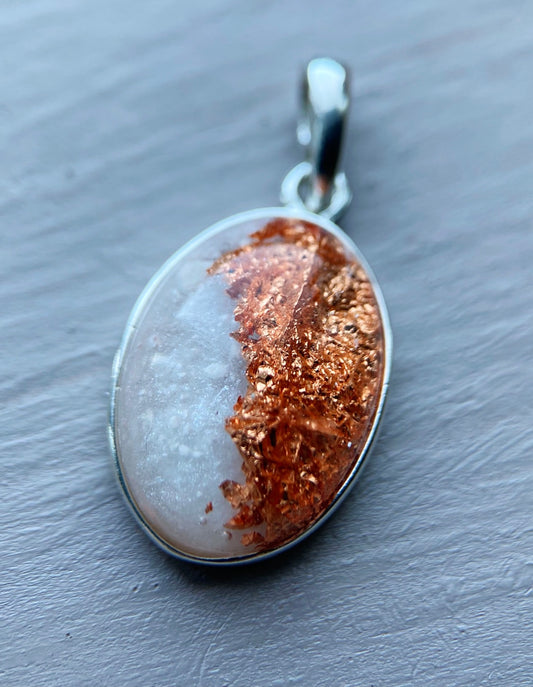 Oval Pendant Necklace