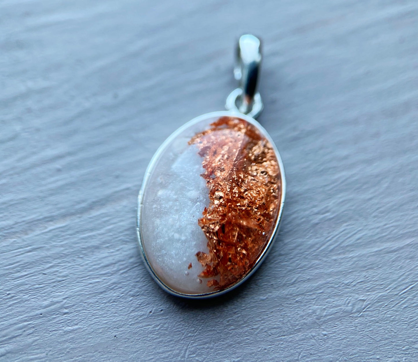 Oval Pendant Necklace