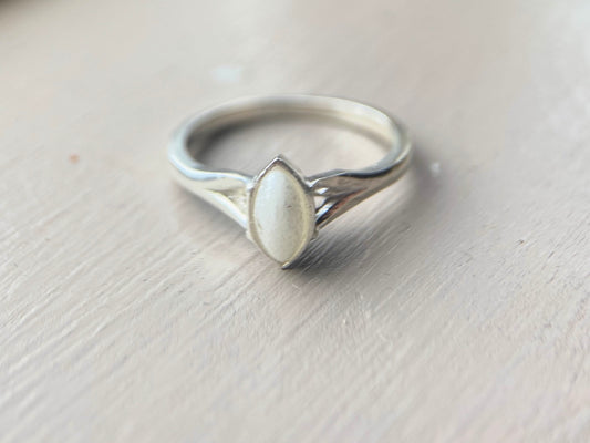Rustic Marquise Ring