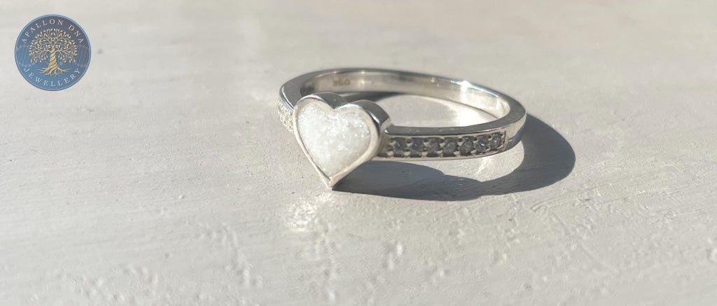 Crystal Heart Ring