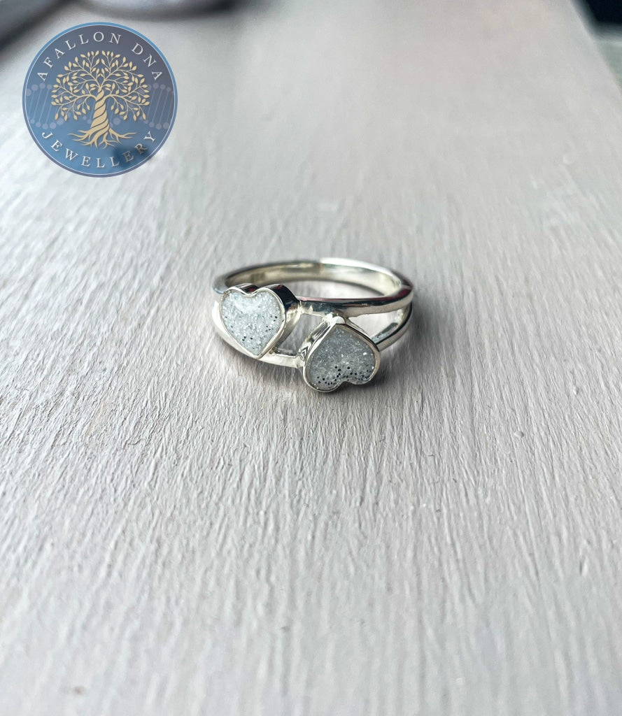 Double Heart Ring