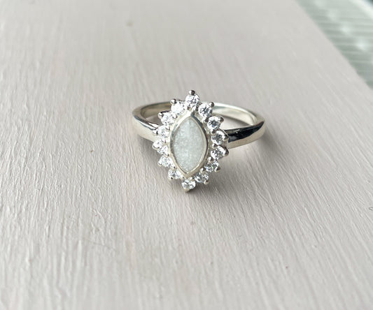 Halo Marquise Ring